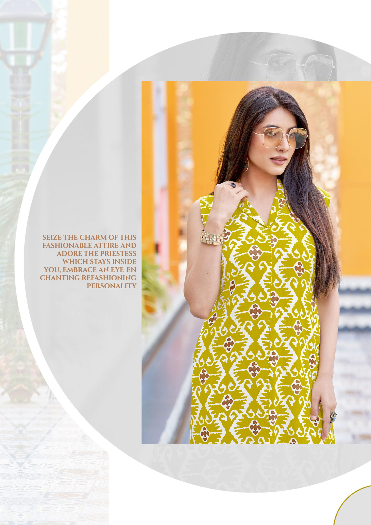 Wooglee Samiksha - Rayon Kurti and Palazzo co-ord set