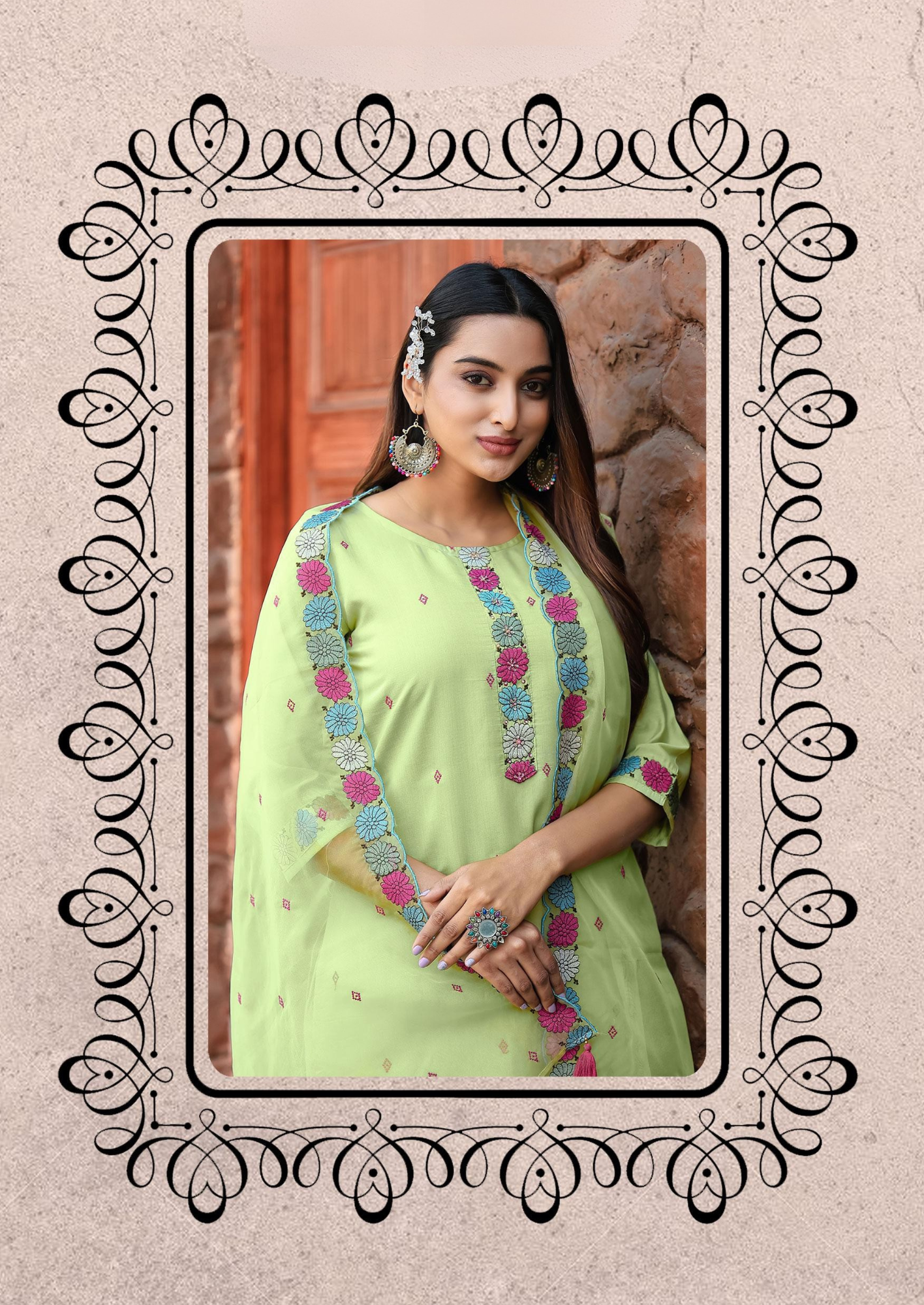 Modal Silk suit set