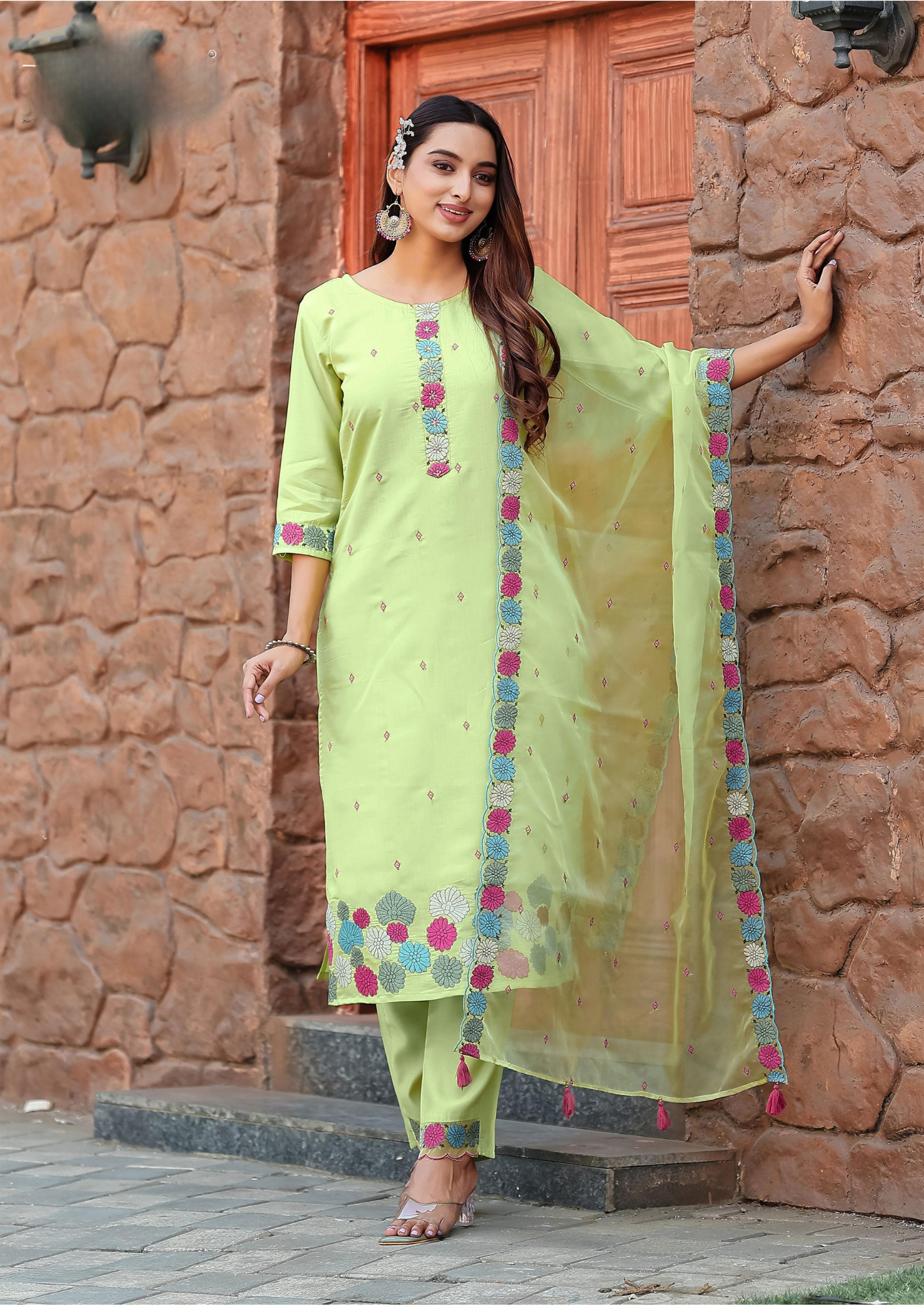 Modal Silk suit set