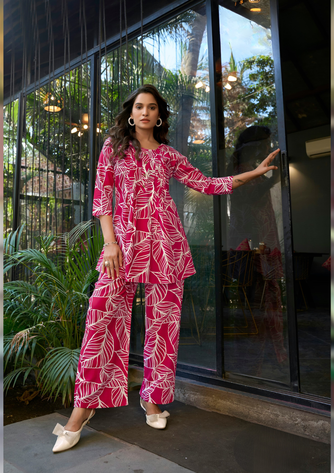 Rayon Printed Vibrant Co-ord Sets