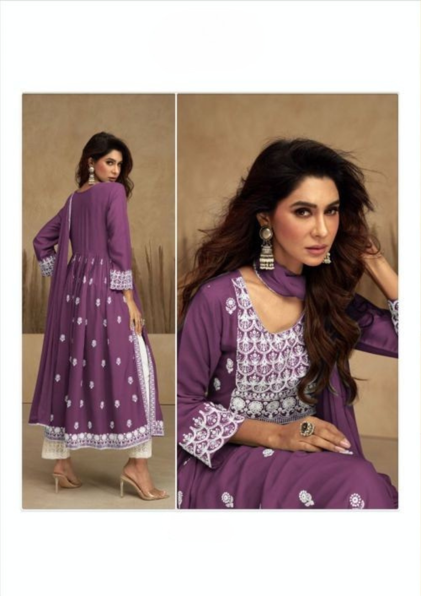 Vamika Gold designer salwar kameez collection