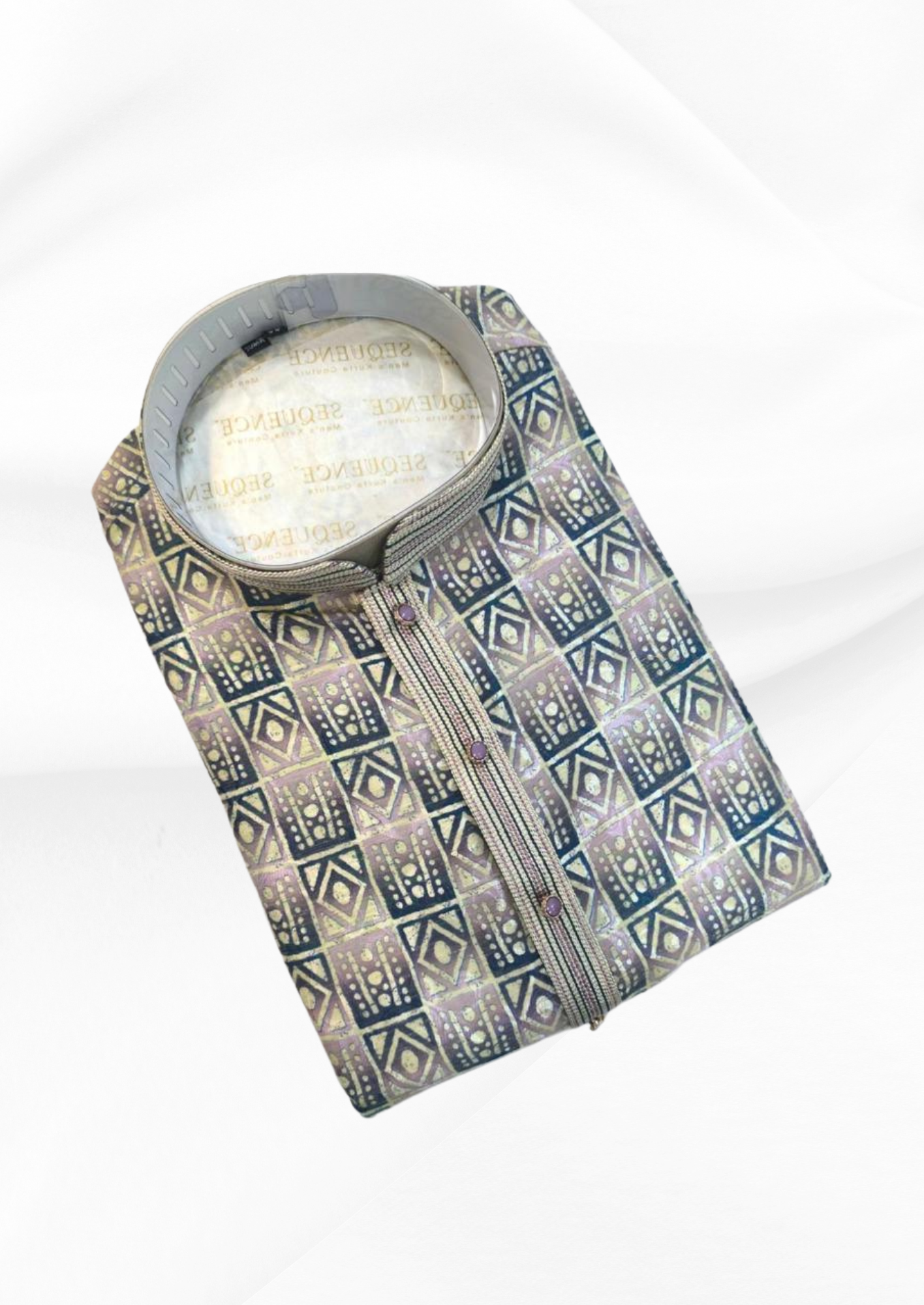 Luxurious Men's Silk Kurta