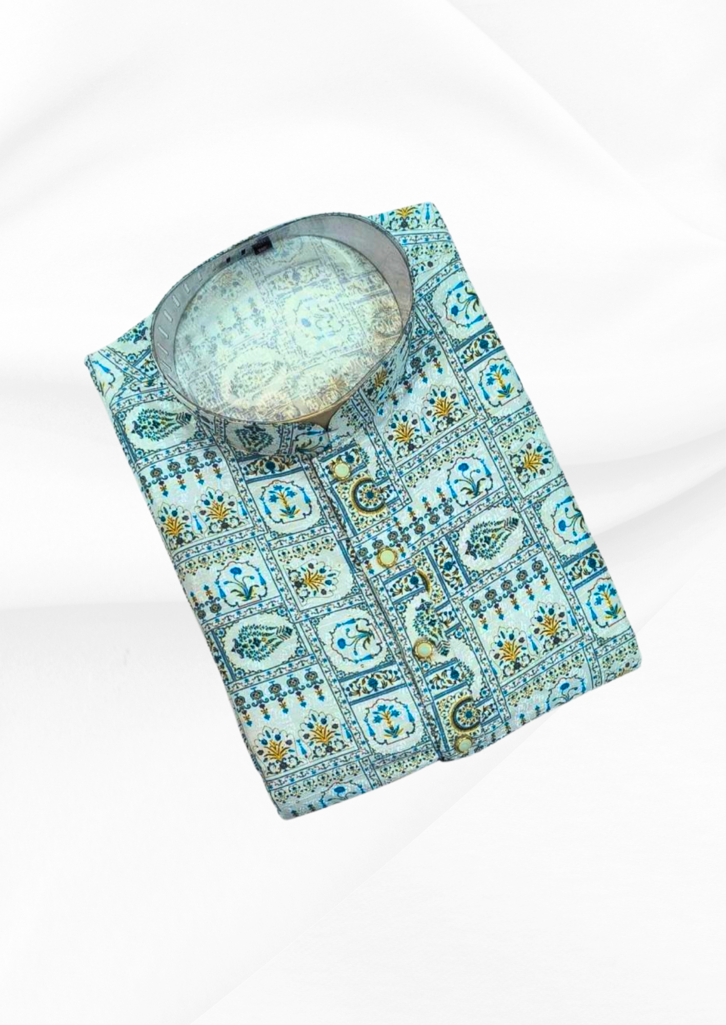 Luxurious Men's Silk Kurta