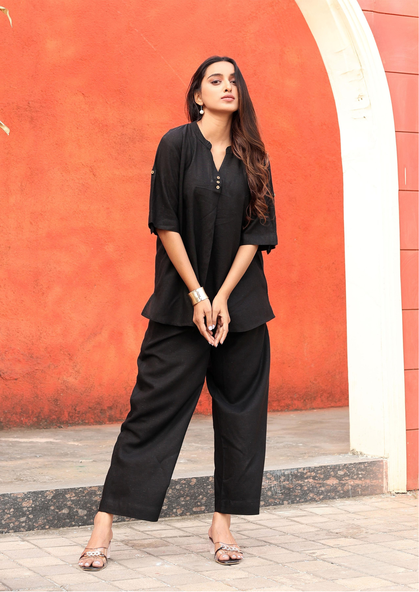 Kadlee Olivia - Kadlee Rayon Plain co-ord set