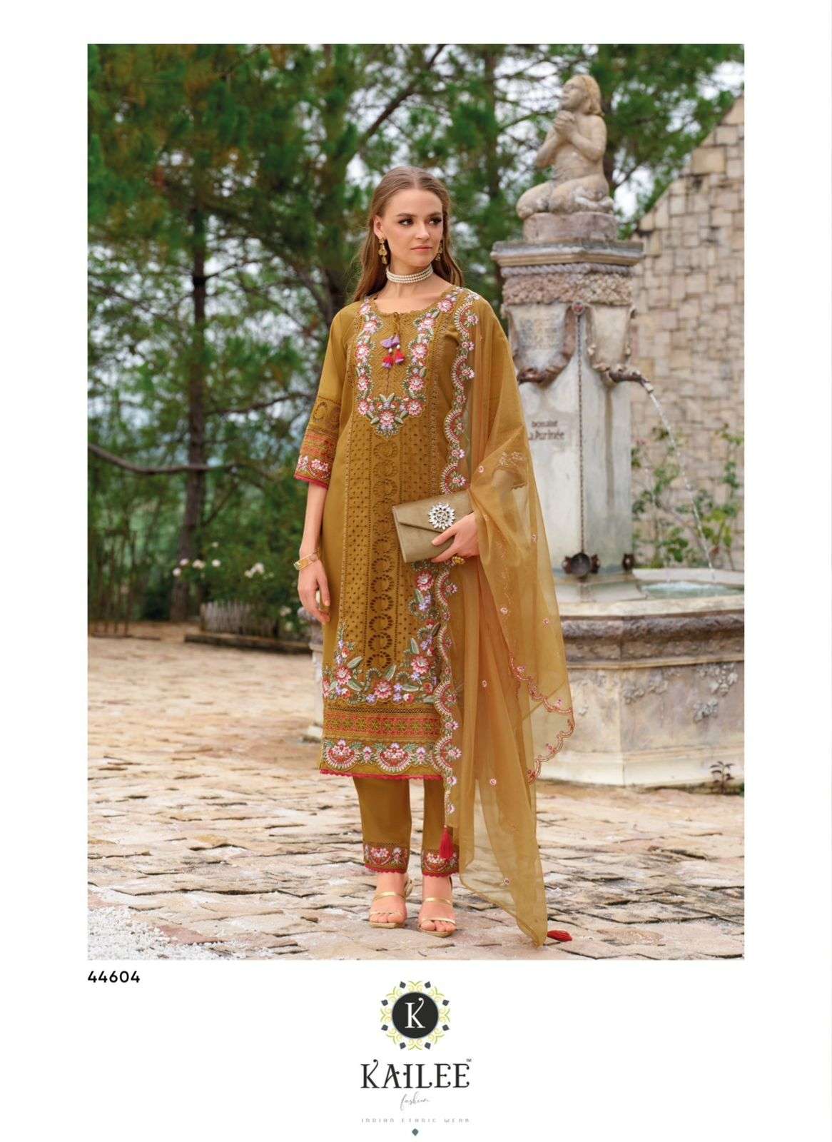 Kailee Estiva Kurti Set – Self Embroidered Hakoba Silk Elegance