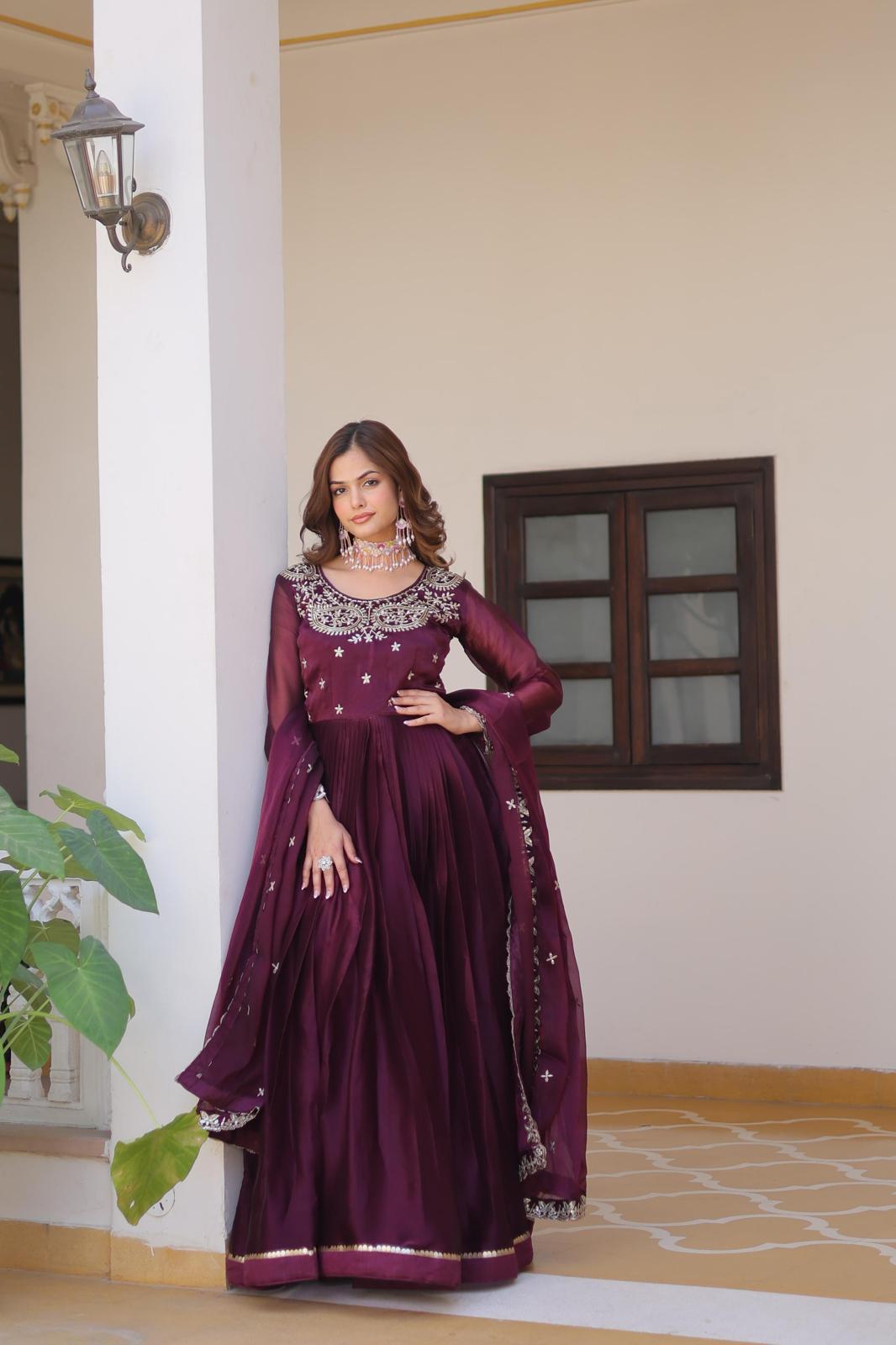 Party wear full length set