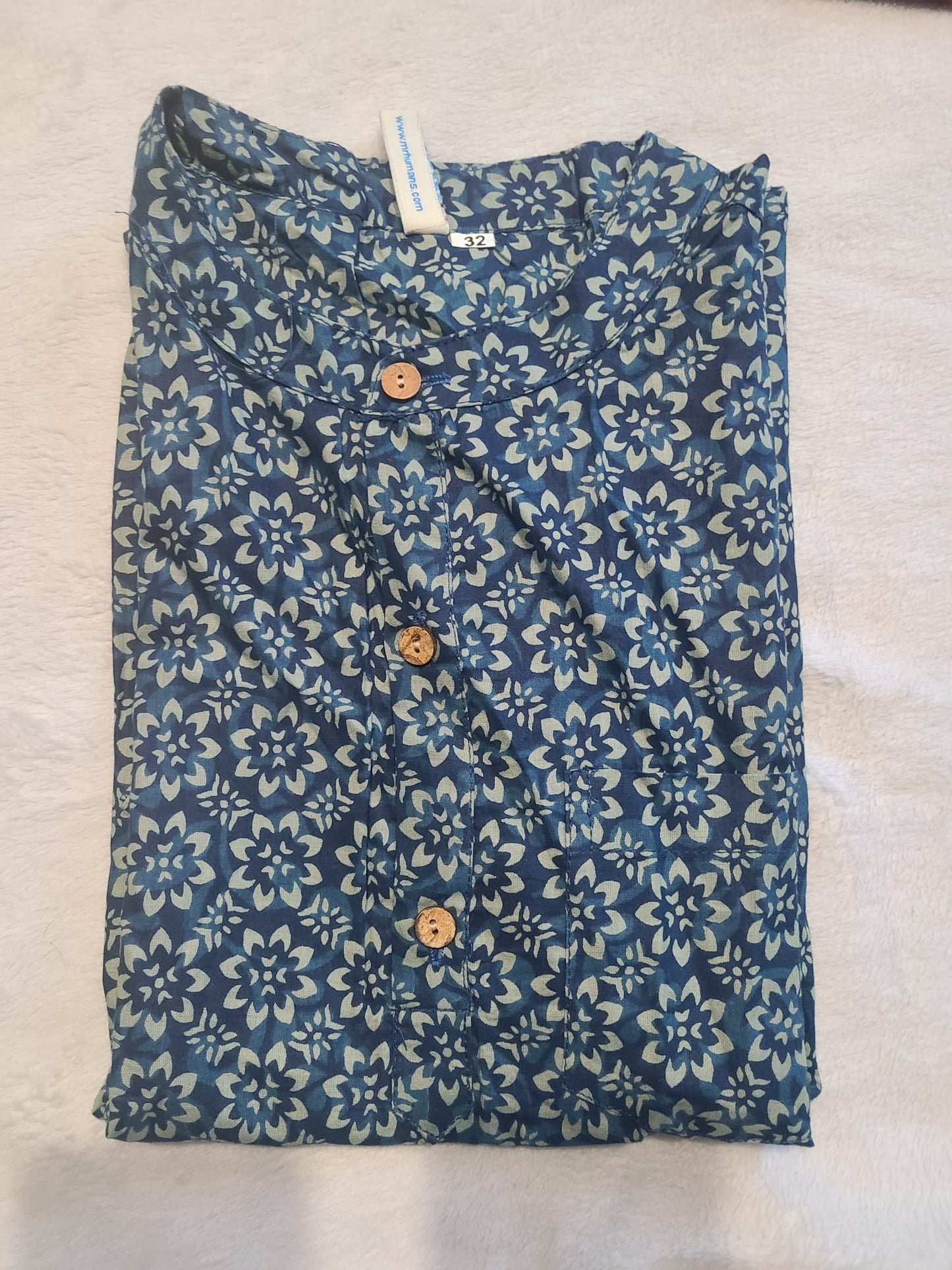 Boys Cotton Short Kurta