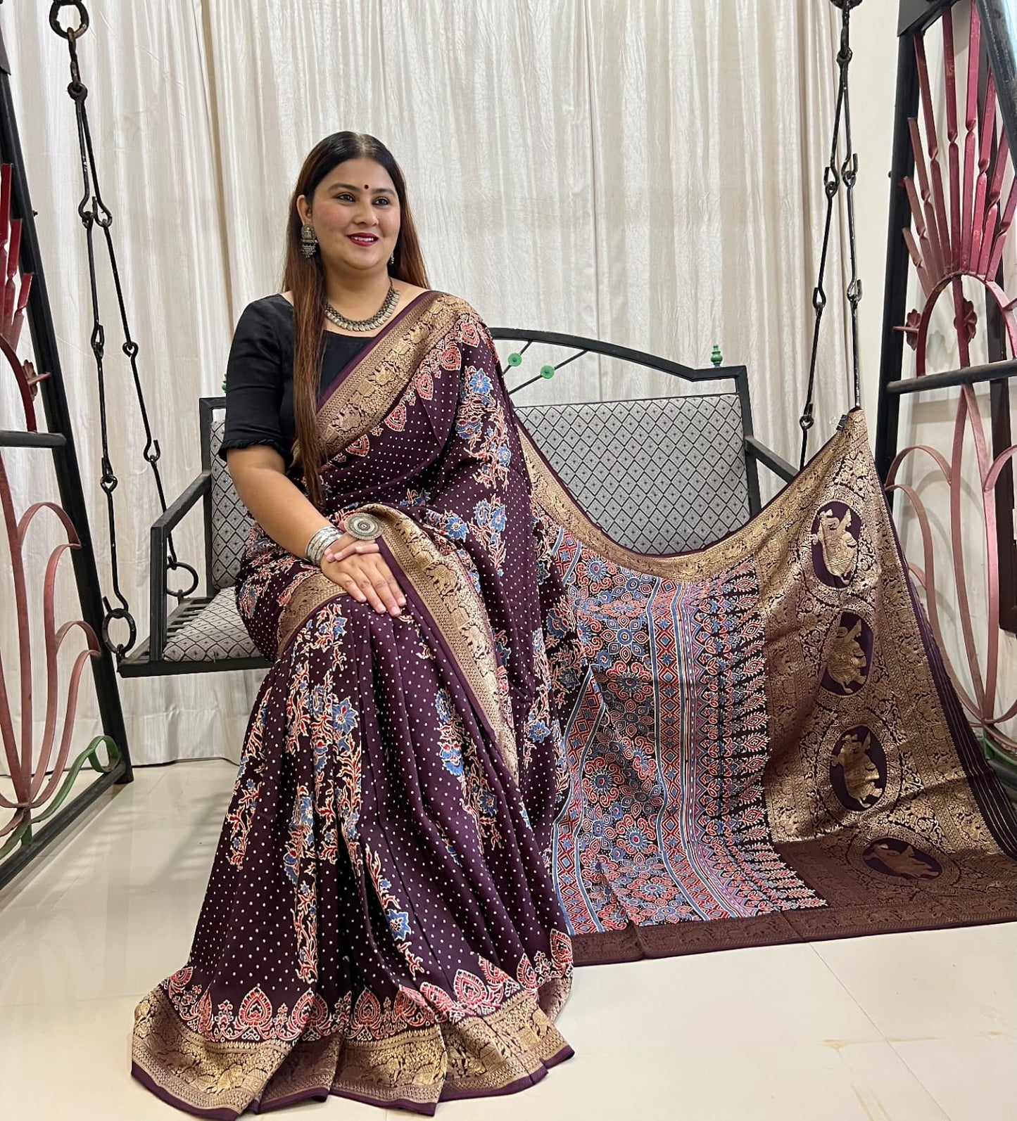 Modal Silk Saree