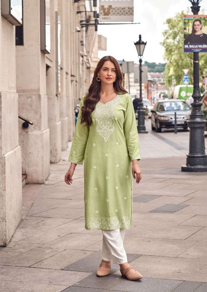 Vamika Rooh Lucknowi Kurti