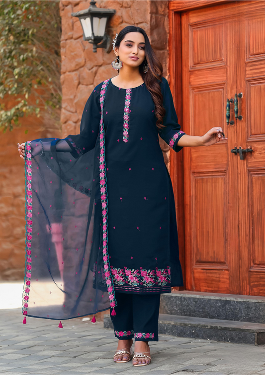 Modal Silk suit set