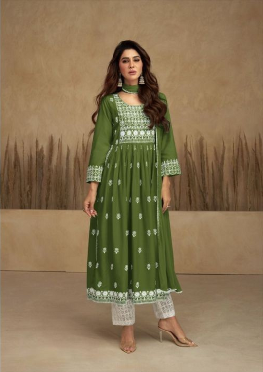 Vamika Gold designer salwar kameez collection