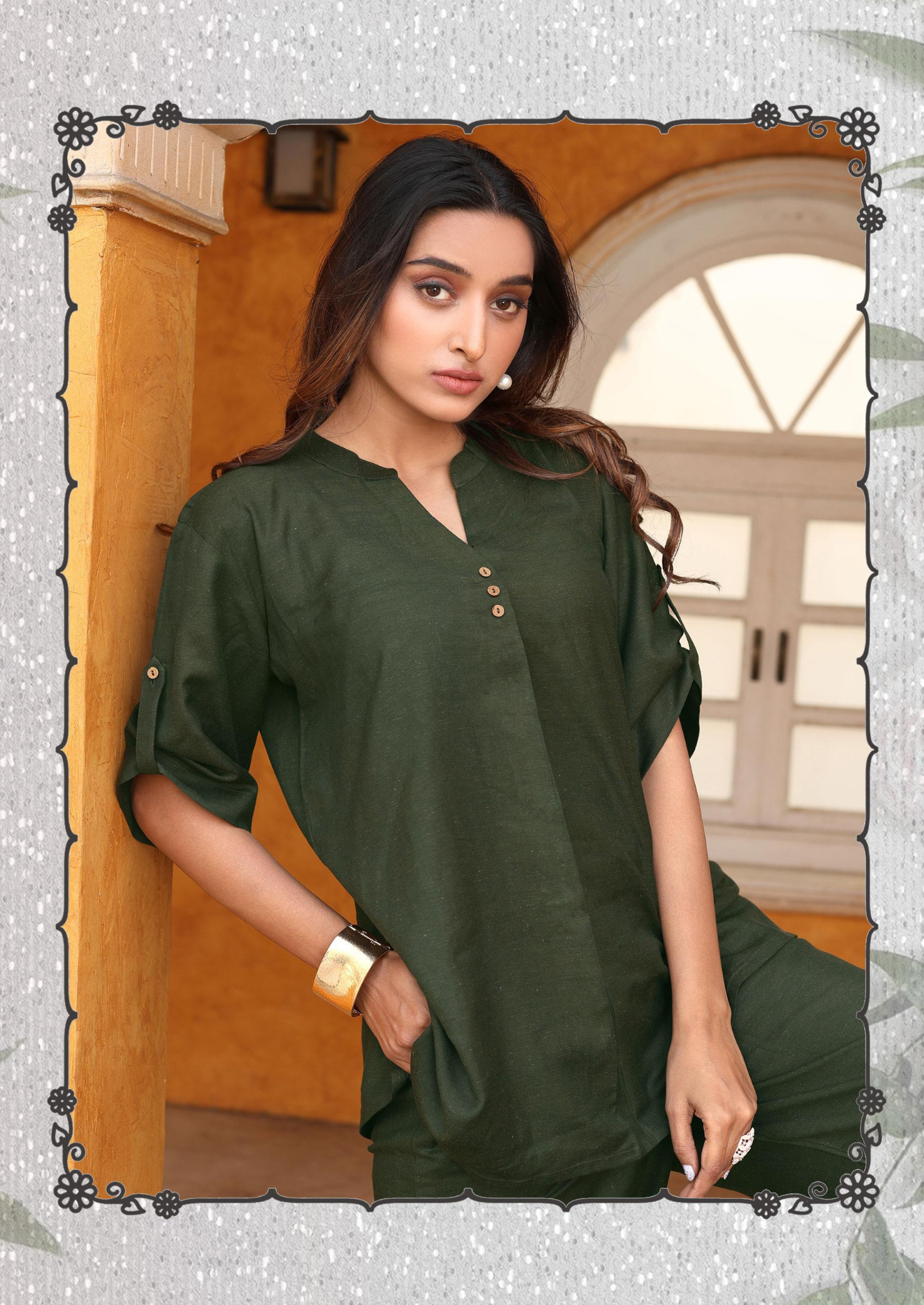 Kadlee Olivia - Kadlee Rayon Plain co-ord set