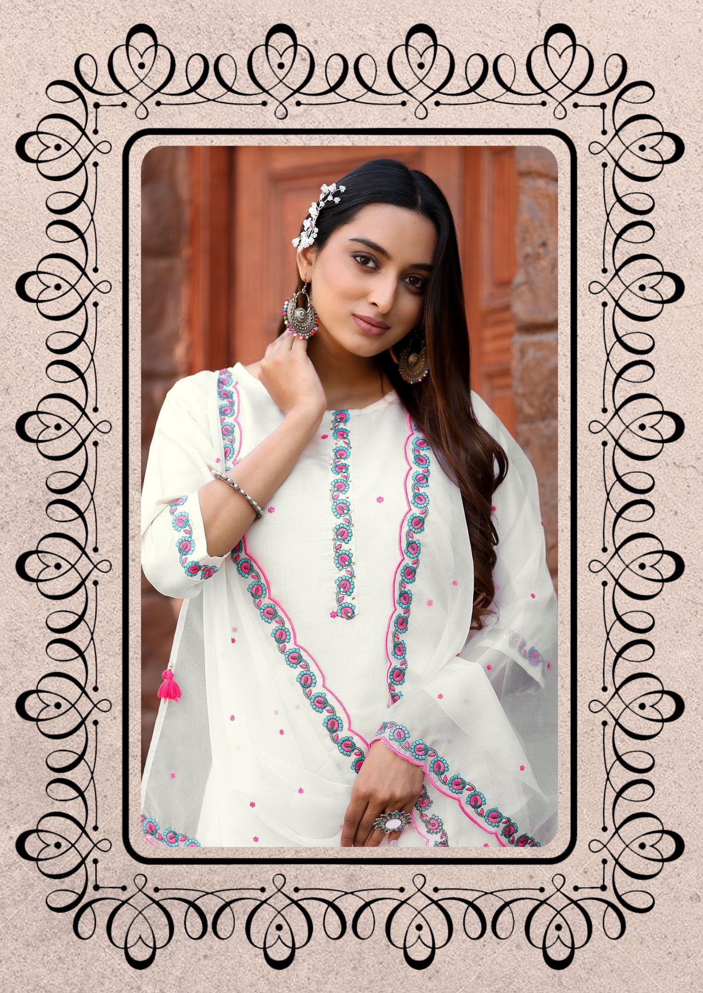 Modal Silk suit set