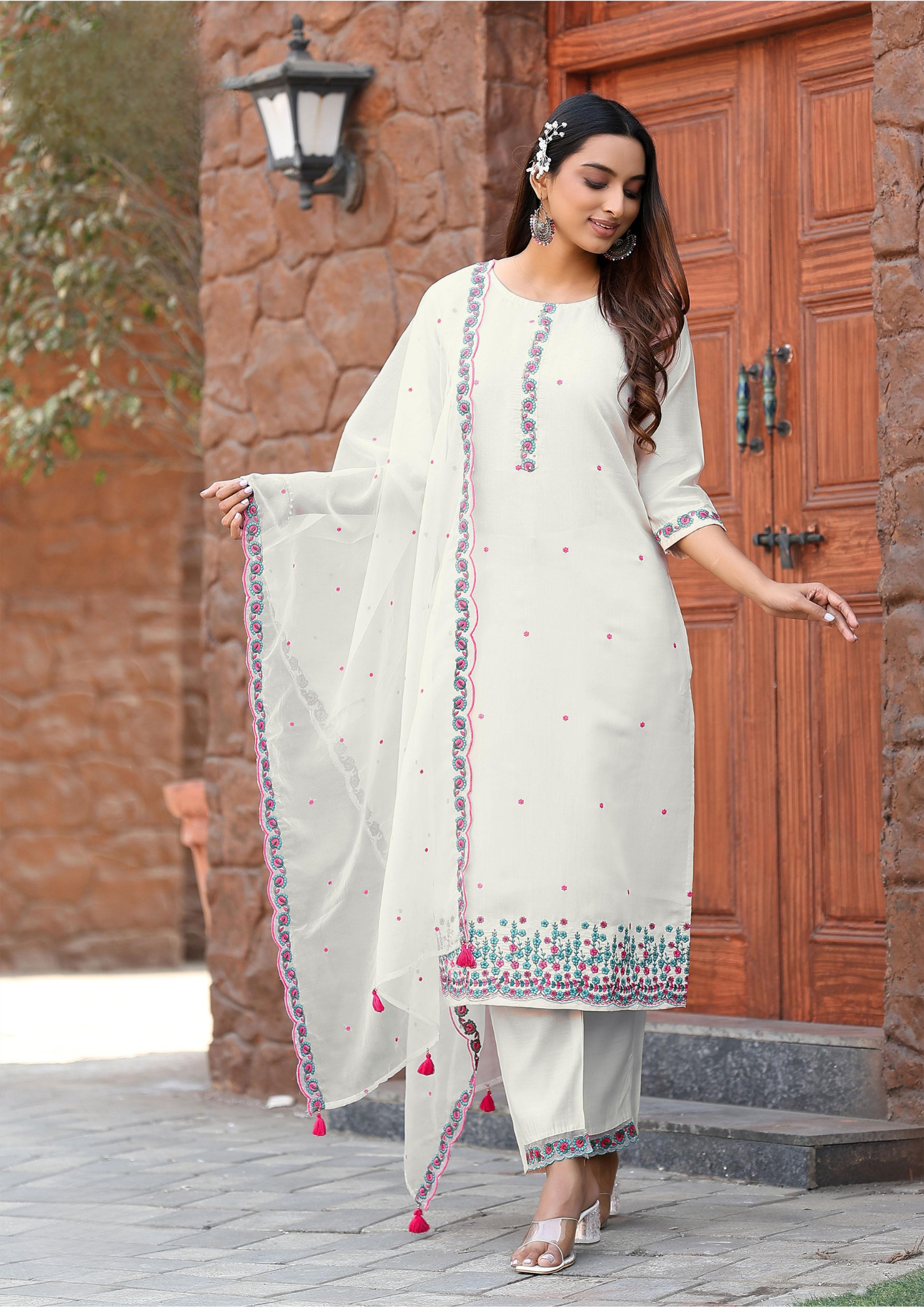 Modal Silk suit set