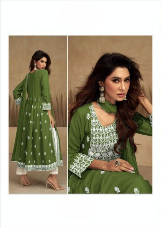 Vamika Gold designer salwar kameez collection