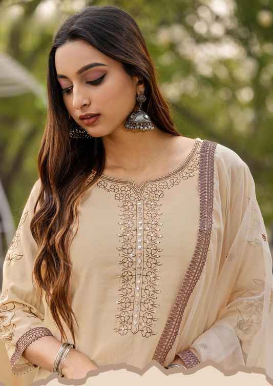 Kadlee Karwa - Stylish Kurti and pant set