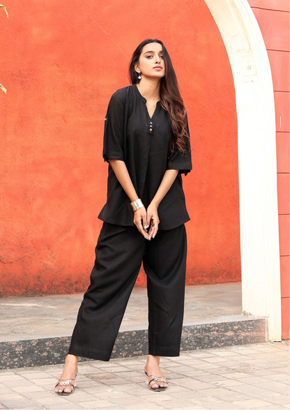 Kadlee Olivia - Kadlee Rayon Plain co-ord set