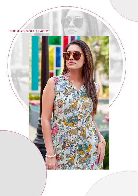 Wooglee Samiksha - Rayon Kurti and Palazzo co-ord set