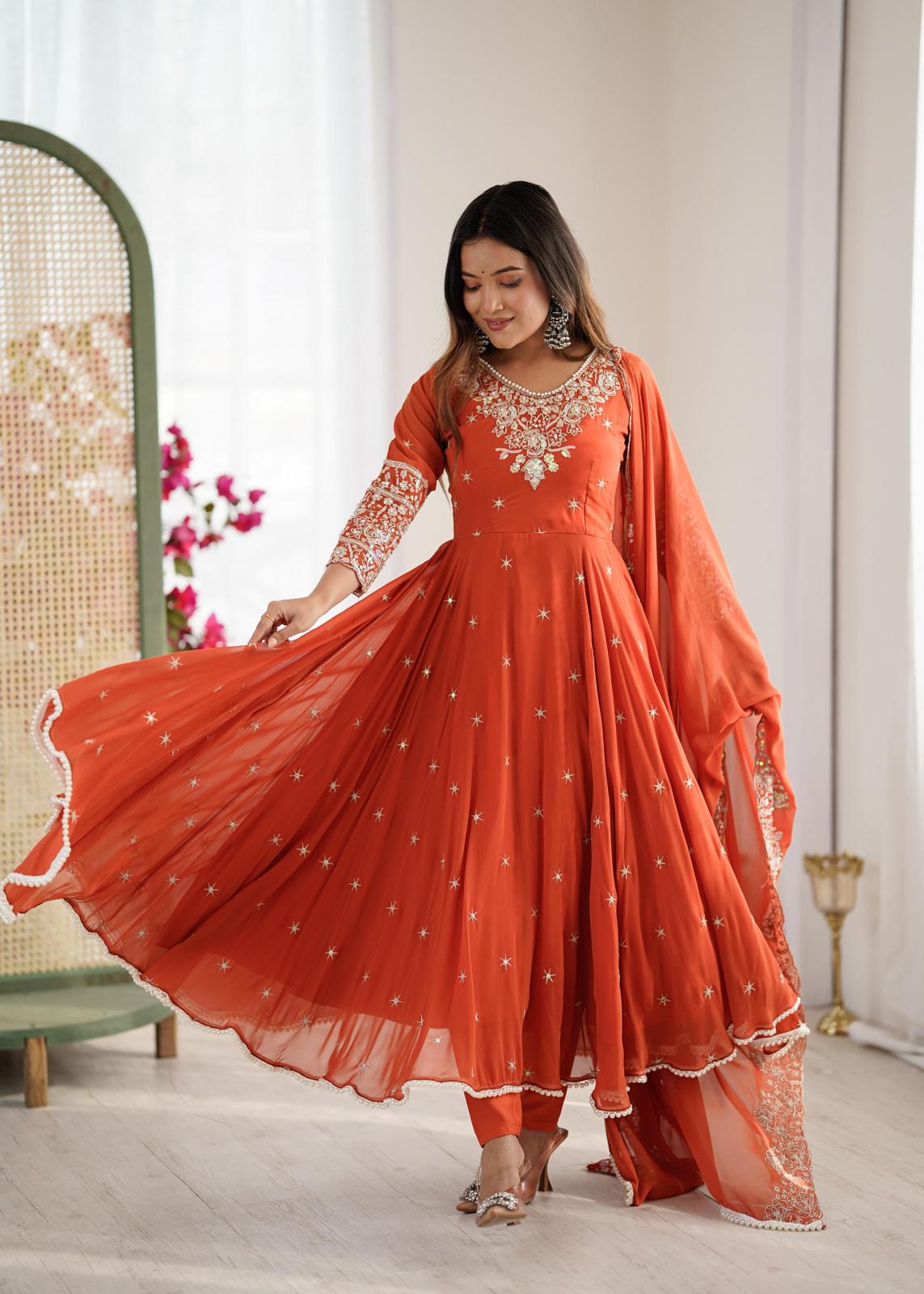 Party wear full length set