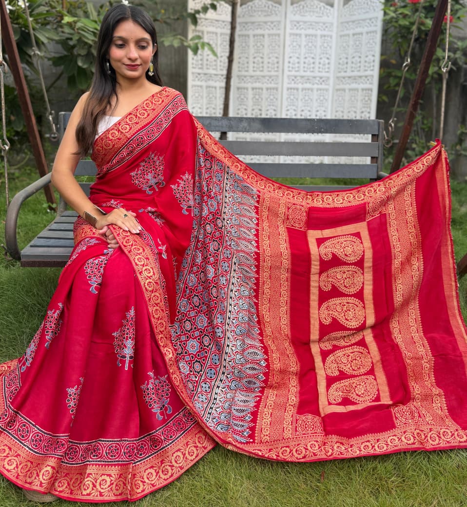 Modal Silk Saree