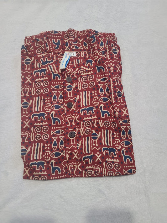 Boys Cotton Short Kurta