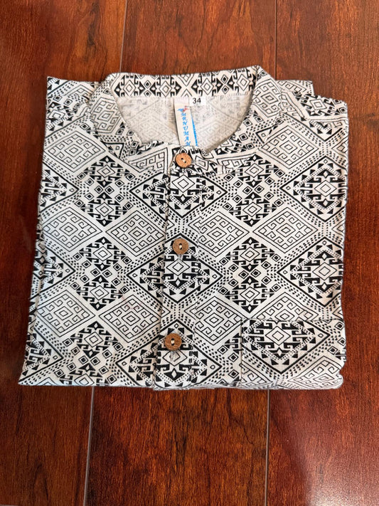 Boys Cotton Short Kurta