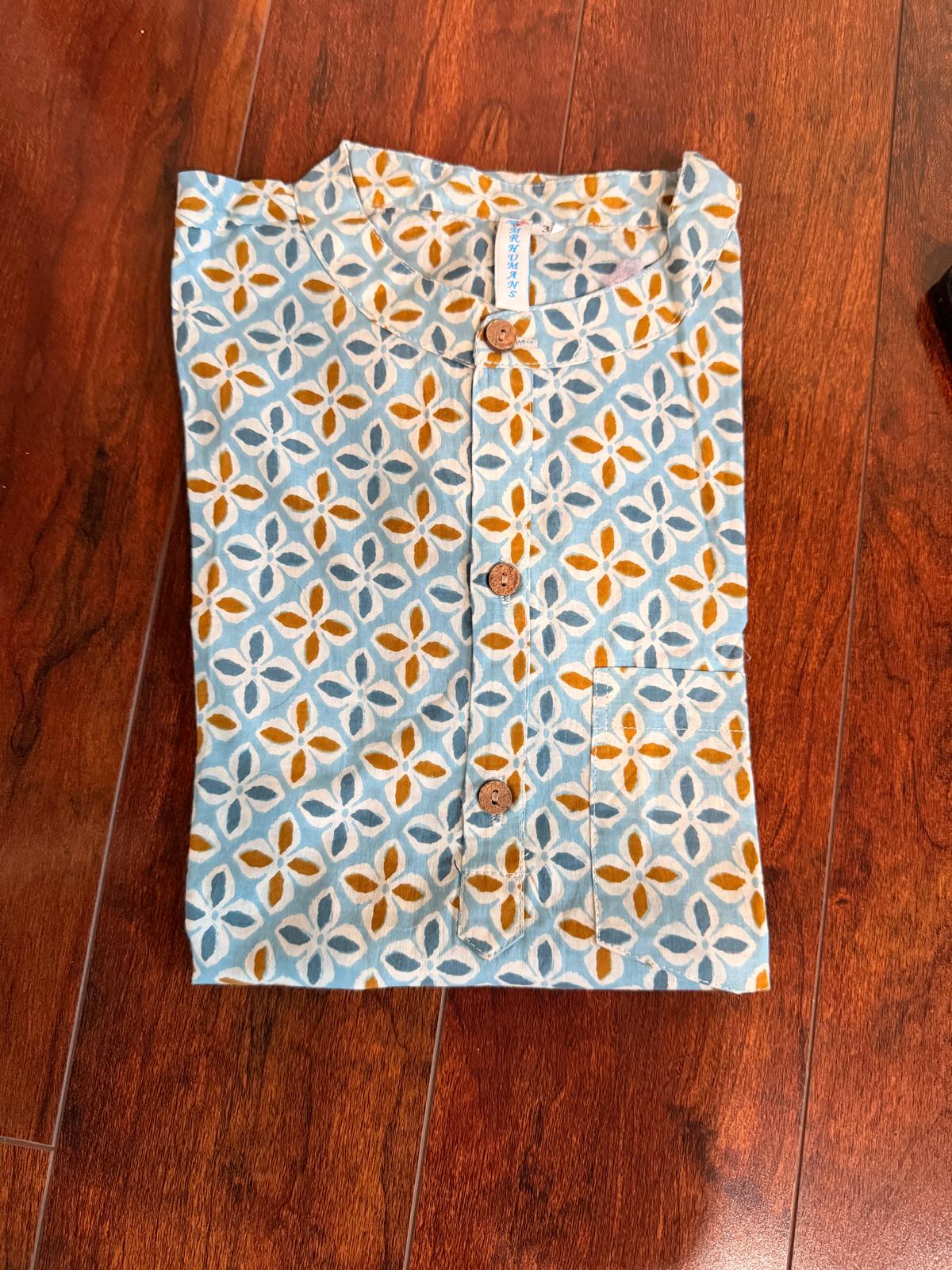 Boys Cotton Short Kurta