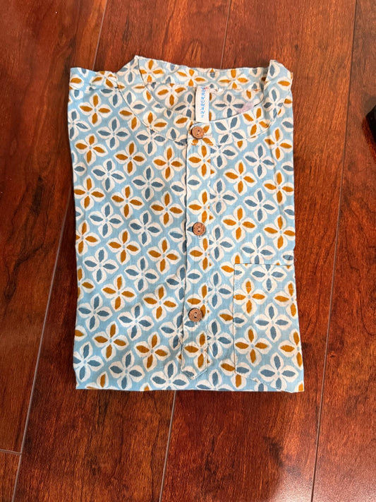 Boys Cotton Short Kurta