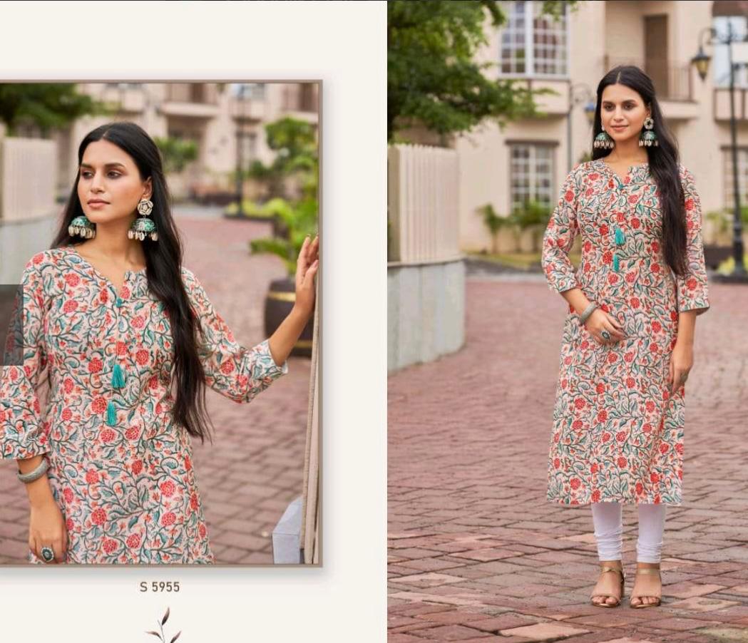 Sayali Kurti - Cotton Digital Print