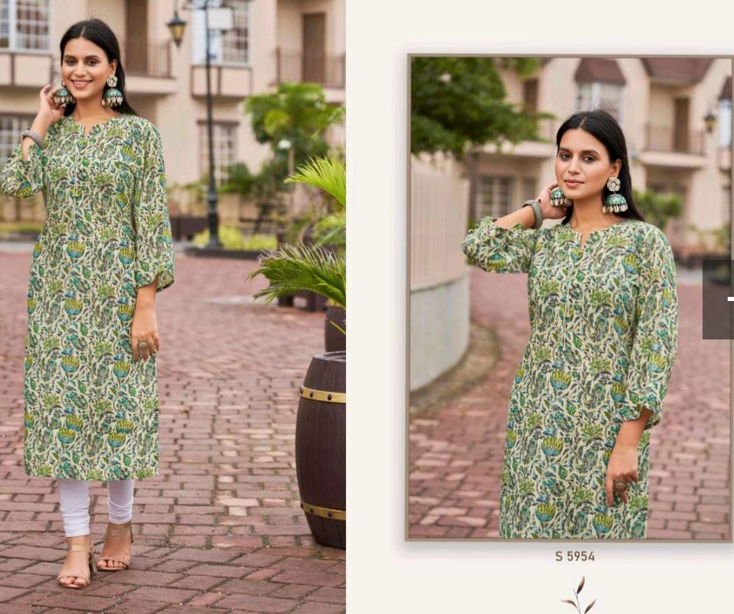Sayali Kurti - Cotton Digital Print