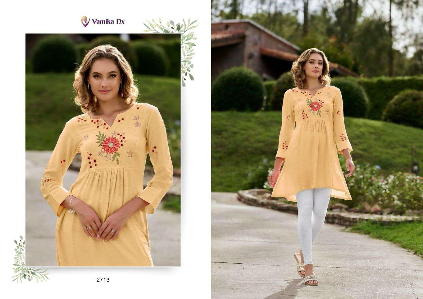 Rangmahal Short Kurti