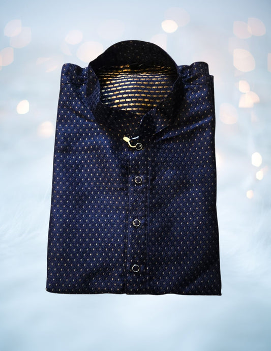 Silk Jacquard Men's Kurta