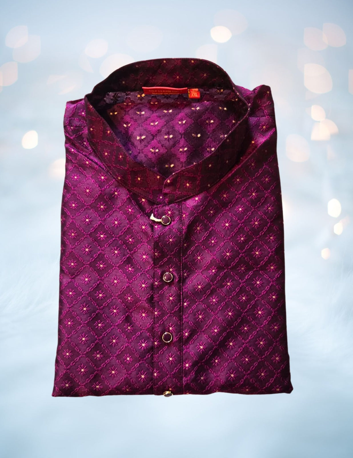 Silk Jacquard Men's Kurta