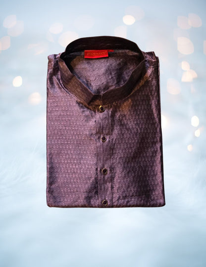 Silk Jacquard Men's Kurta