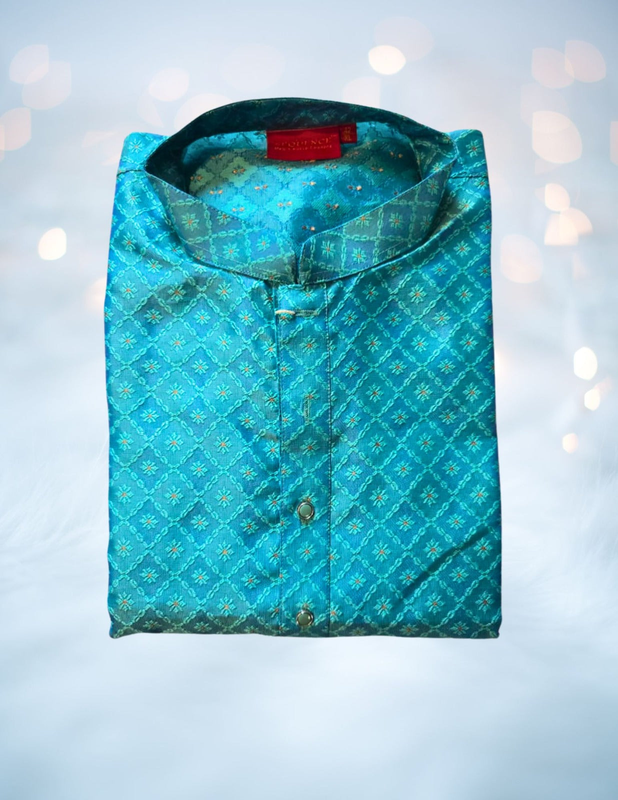 Silk Jacquard Men's Kurta