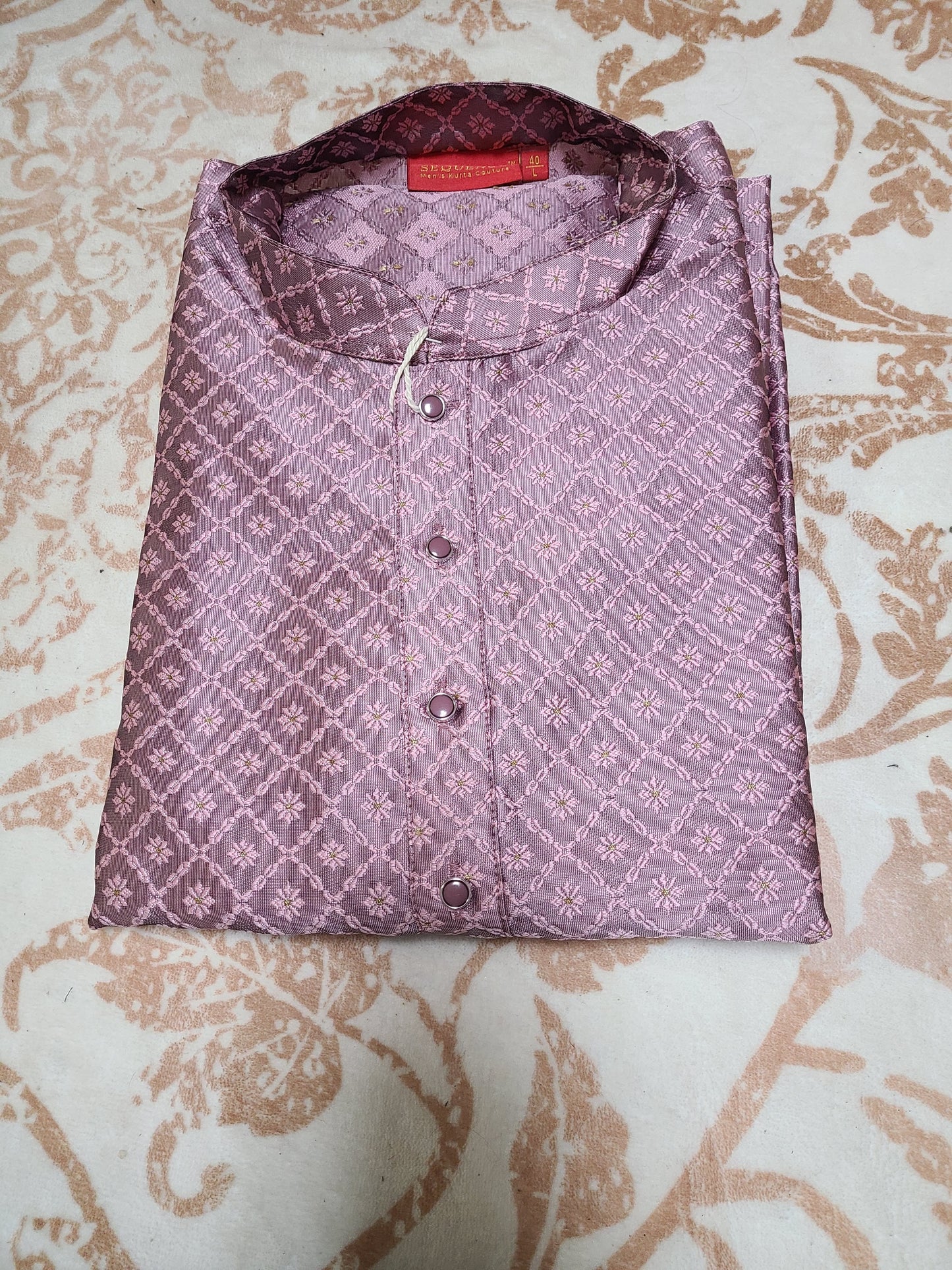 Silk Jacquard Men's Kurta
