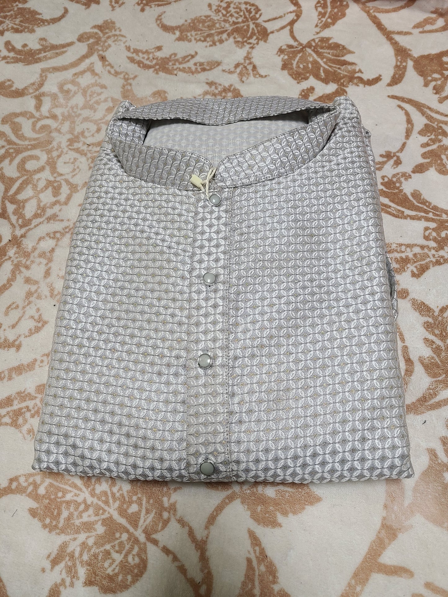 Silk Jacquard Men's Kurta