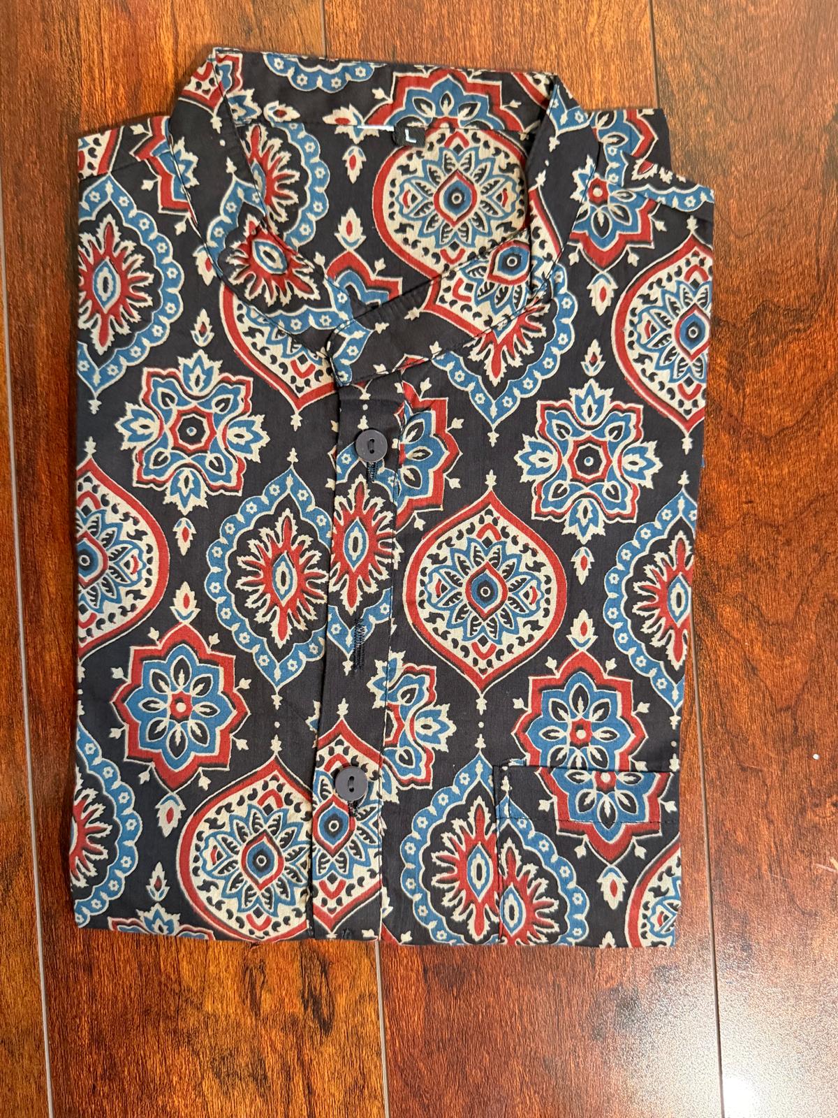 Men's Cotton Short Kurta