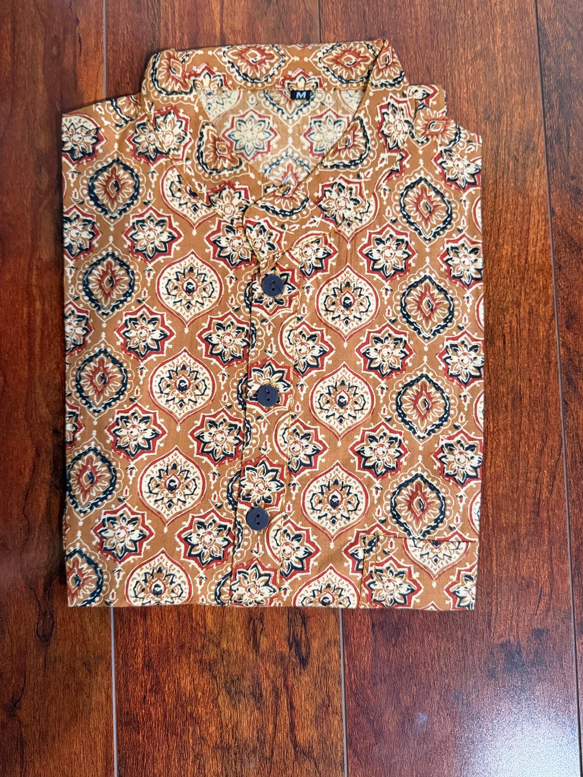 Men's Cotton Short Kurta