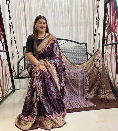 Modal Silk Saree