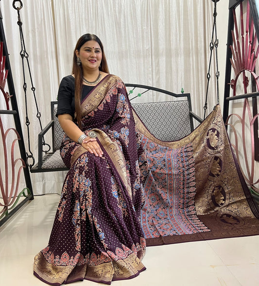 Modal Silk Saree